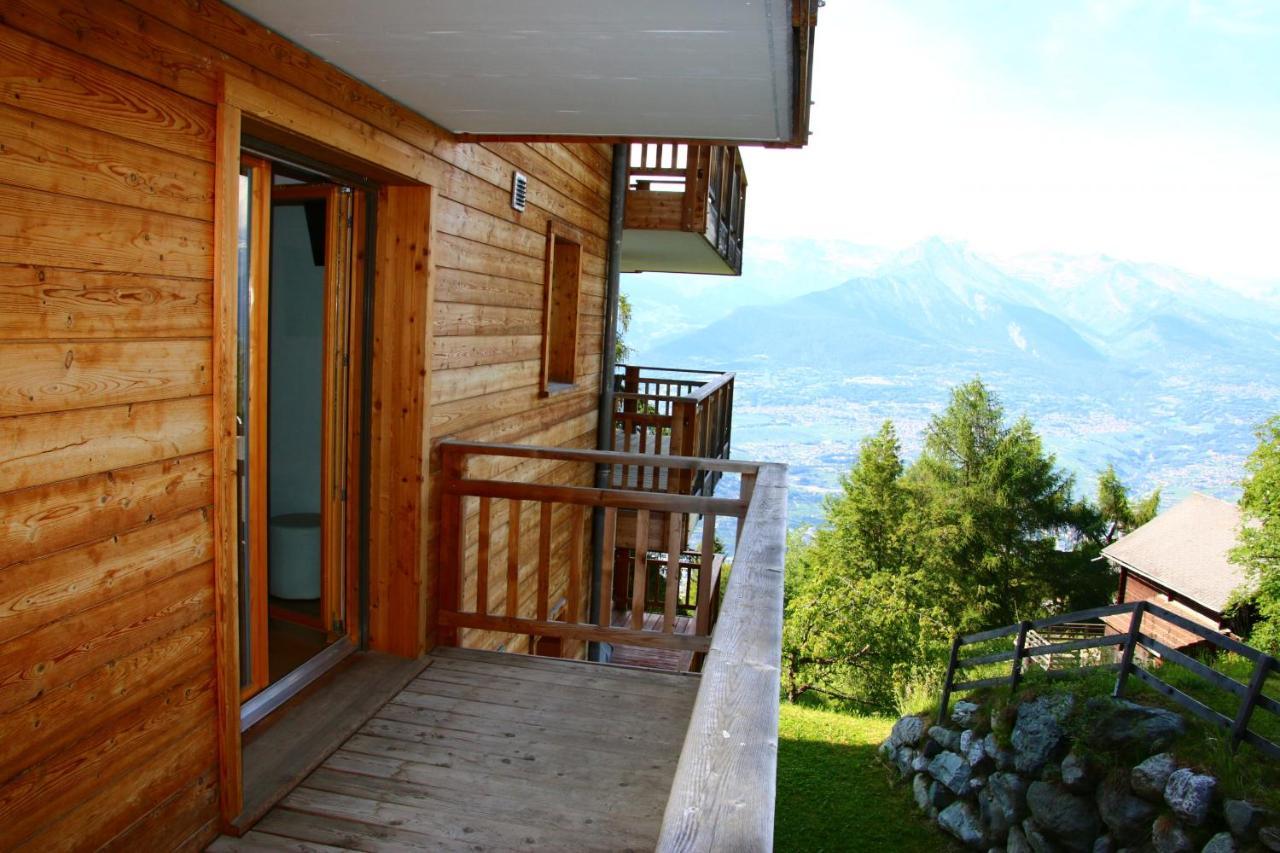 Ski Paradise Mountain & Luxe Apartments Veysonnaz Exteriör bild