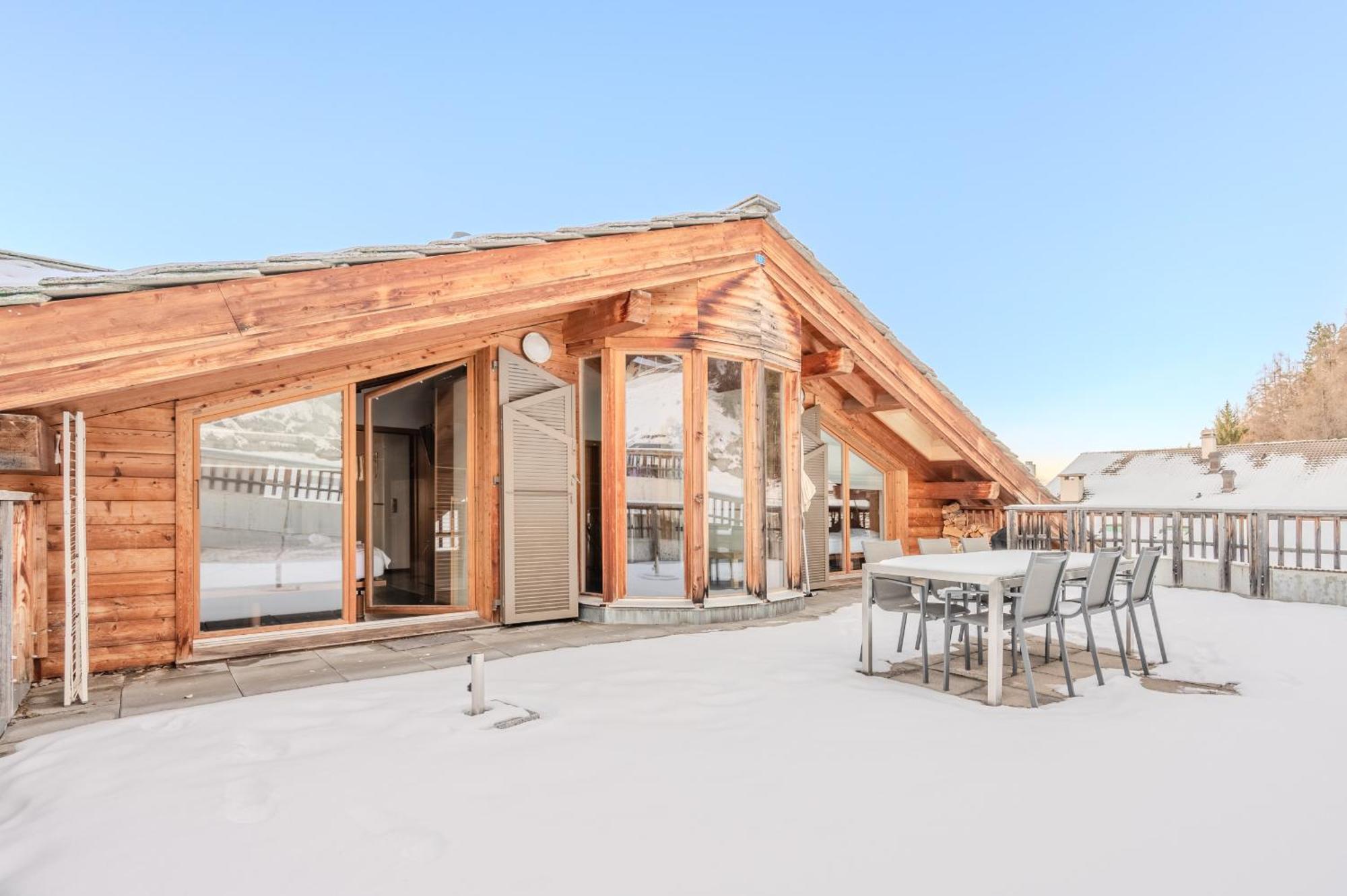 Ski Paradise Mountain & Luxe Apartments Veysonnaz Exteriör bild
