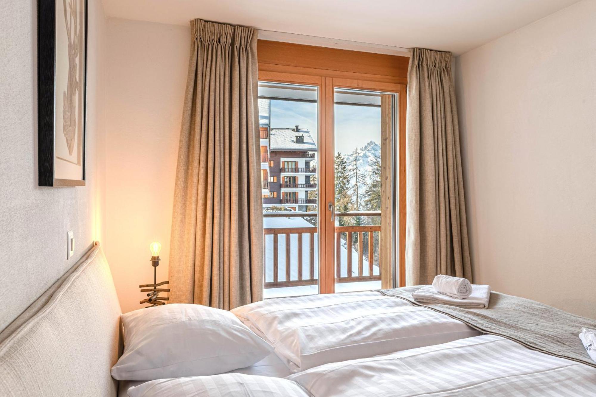 Ski Paradise Mountain & Luxe Apartments Veysonnaz Exteriör bild